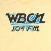 WBCN Boston T-Shirt Graphic Faded Yellow