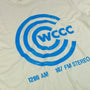 WCCC FM Hartford Connecticut T-Shirt Detail Beige