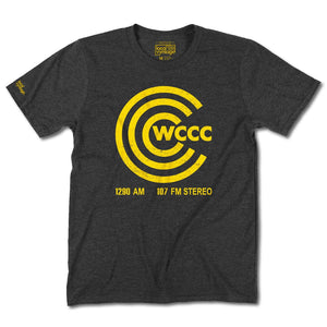 WCCC Hartford Connecticut T-Shirt Front Dark Gray