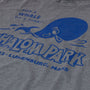 Whalom Park Lunenburg Massachusetts T-Shirt Detail 
Right Gray
