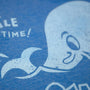 Whalom Park Lunenburg Massachusetts T-Shirt Detail Whale Royal Blue
