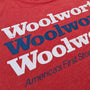 Woolworth 90s T-Shirt Detail Left Red