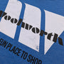 Woolworth Vintage T-Shirt Detail Right Bright Blue