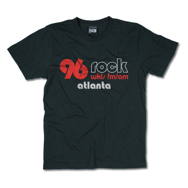 96 Rock Atlanta T-Shirt Front Black