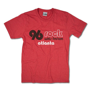 96 Rock Atlanta T-Shirt Front Red
