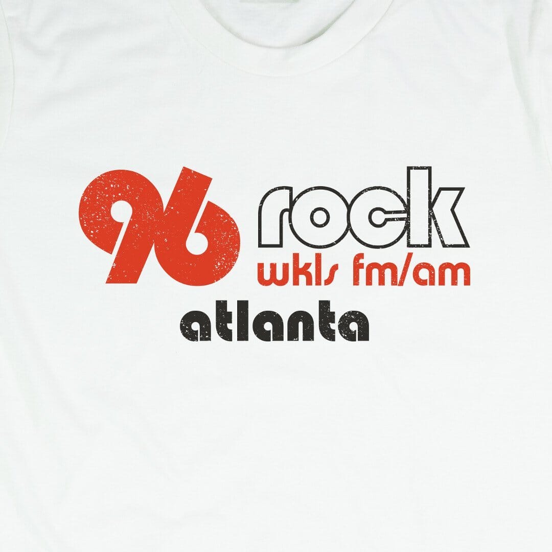 96 Rock Atlanta T-Shirt Graphic White
