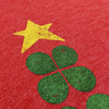 Clover Christmas Tree T-Shirt Star Red