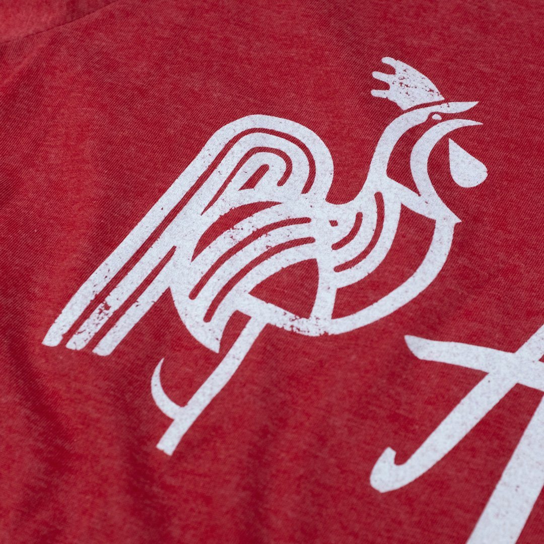 Abdow's Restaurants T-Shirt Rooster Red