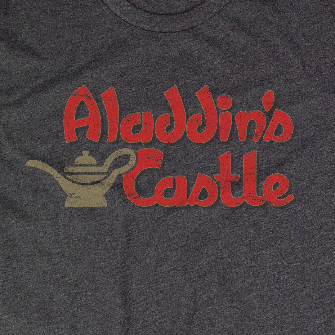 Aladdin's Castle T-Shirt Graphic Dark Brown