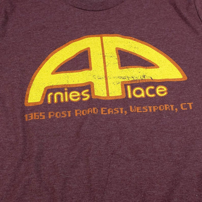 Place Connecticut T-Shirt Detailt Burgundy