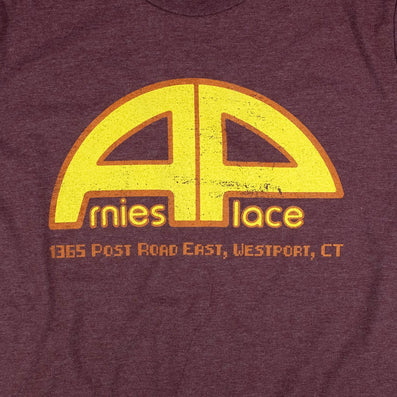 Place Connecticut T-Shirt Graphic Burgundy