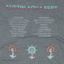 Austin Aqua Fest T-Shirt Back Graphic Gray