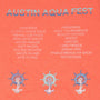 Austin Aqua Fest T-Shirt Back Graphic Orange