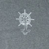Austin Aqua Fest T-Shirt Front Graphic Gray