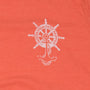 Austin Aqua Fest T-Shirt Front Graphic Orange