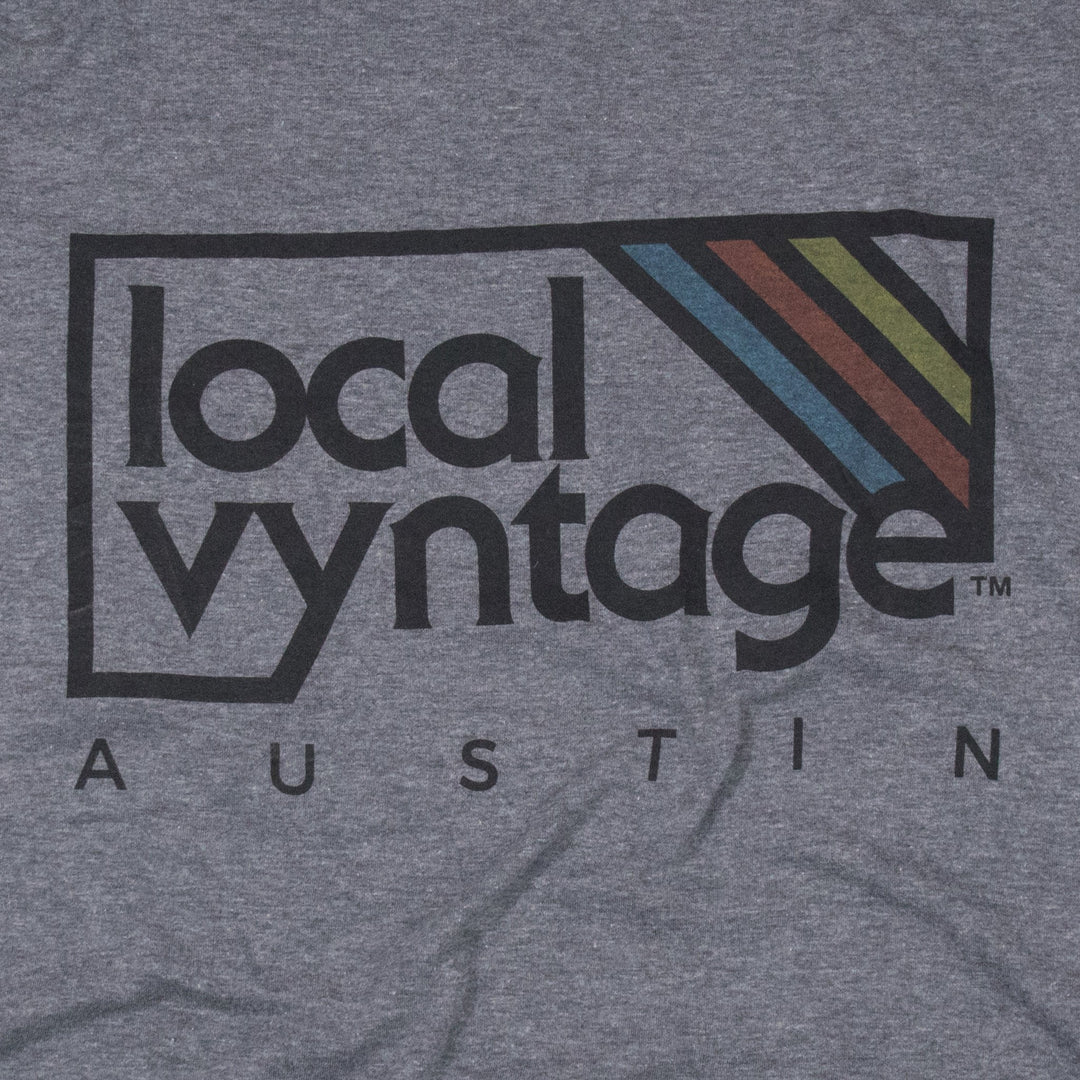 Austin Local Vyntage Logo T-Shirt Graphic Gray