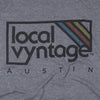 Austin Local Vyntage Logo T-Shirt Graphic Gray