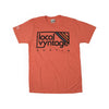 Austin Local Vyntage Logo T-Shirt Orange