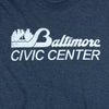 Baltimore Civic Center T-Shirt Graphic Dark Blue