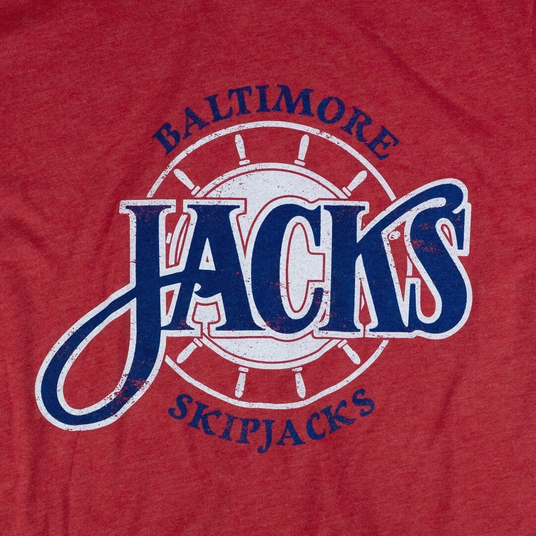 Baltimore Skipjacks T-Shirt Graphic Red