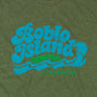 Boblo Island Canada Michigan Detroit T-Shirt Graphic Forest Green