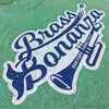 Brass Bonanza Hartford T-Shirt Detail Faded Green