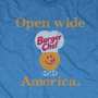 Burger Chef T-Shirt Graphic Royal Blue