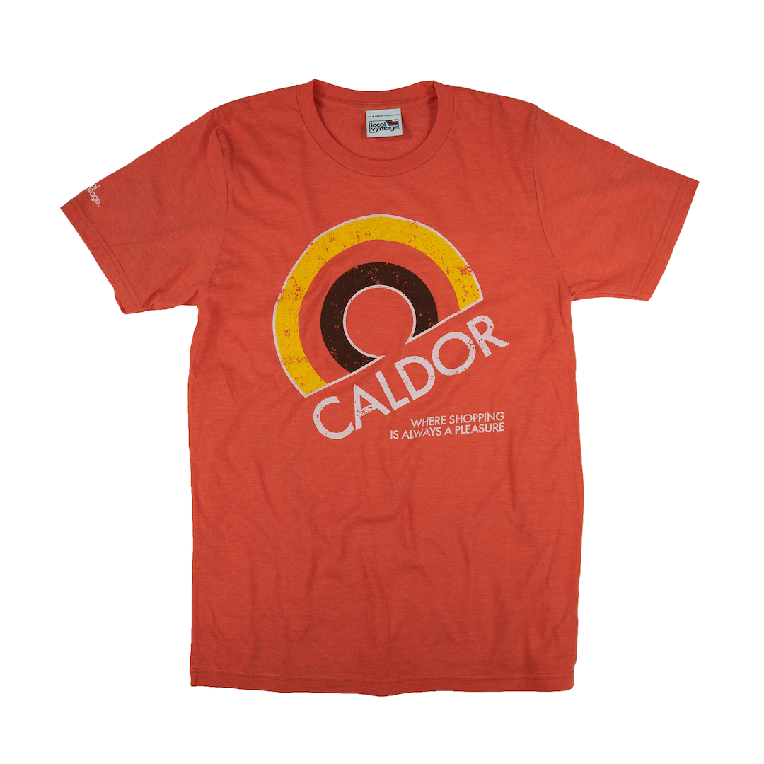 Caldor T-Shirt Front Orange