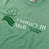 Century III Mall Pittsburgh T-Shirt Detail Faded Green