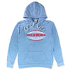 Child World Toy Store Hoodie Front Sky Blue