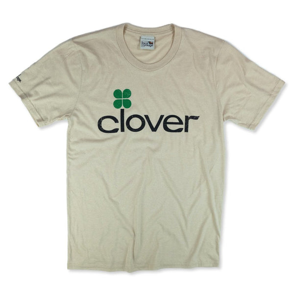 Clover T-Shirt Front Beige