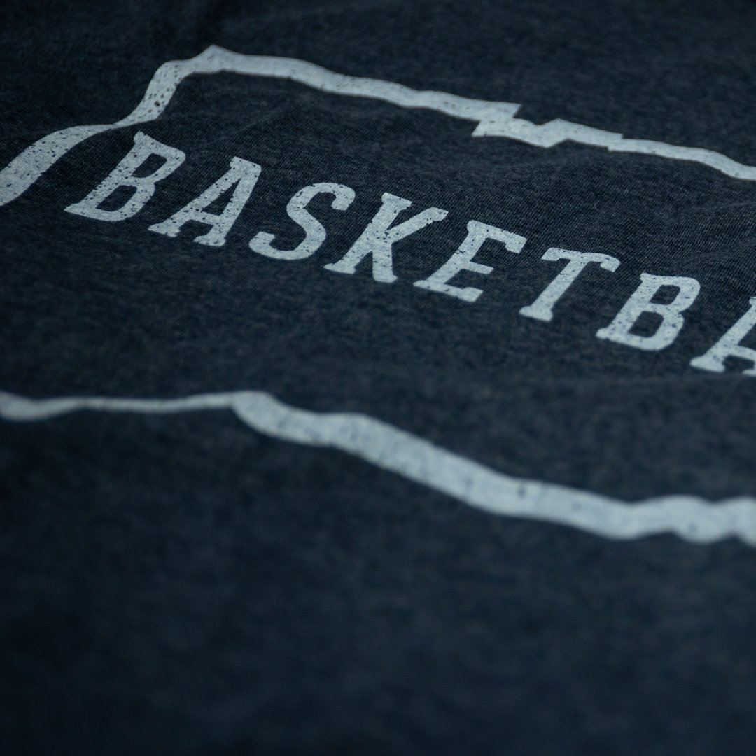 Connecticut Basketball T-Shirt Detail Dark Blue