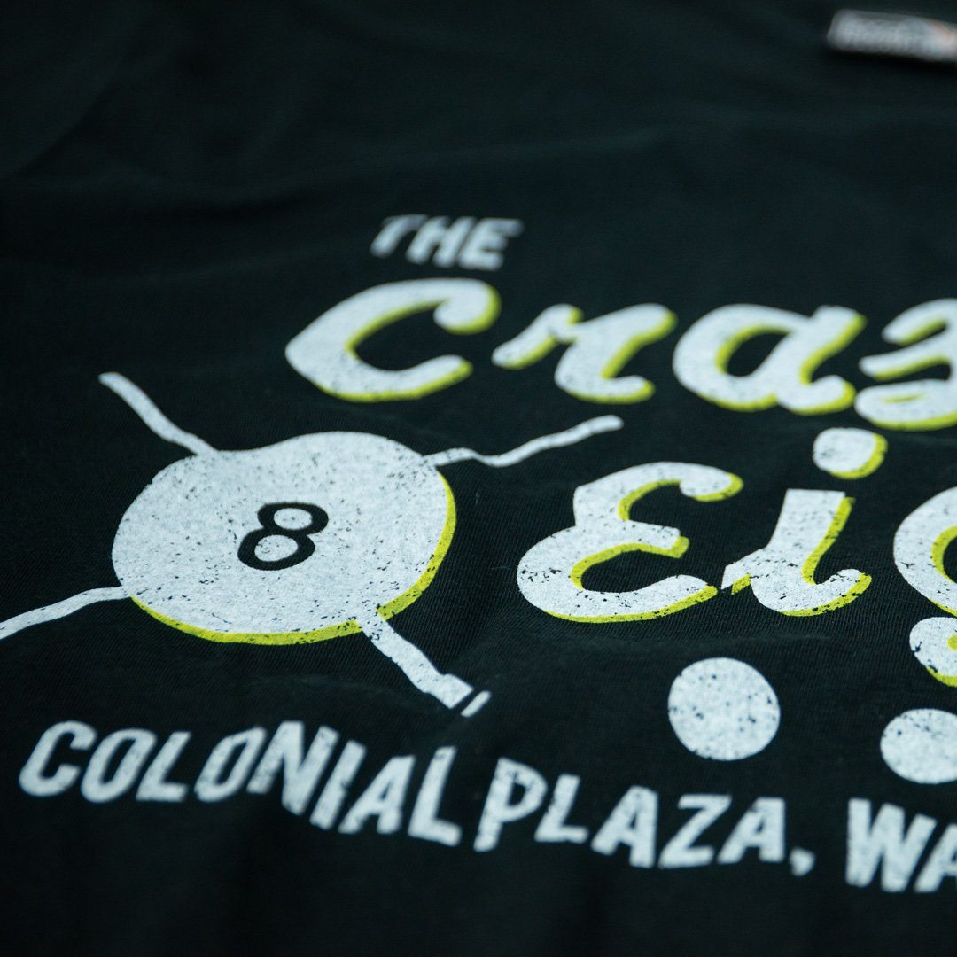 Crazy Eight T-Shirt Detail Black