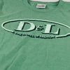 D&L T-shirt Detail Faded Green