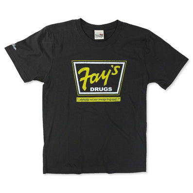 Fay's Drugs T-Shirt Front Black