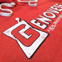 Genovese Drug Stores Hoodie Detail Left Red