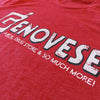 Genovese Drug Stores T-Shirt Detail Red