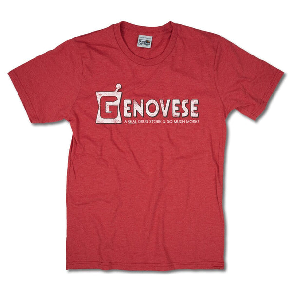 Genovese Drug Stores T-Shirt Front Red