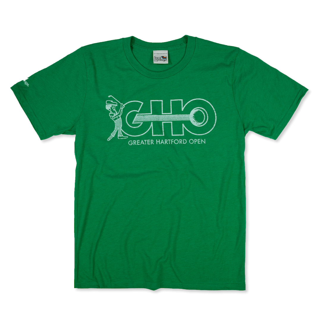 GHO Greater Hartford Open T-Shirt Front Green
