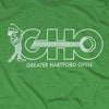 GHO Greater Hartford Open T-Shirt Graphic Kiwi Green