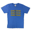 Gold Circle Department Store T-Shirt Front Bright Blue