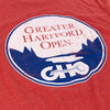 Greater Hartford Open Connecticut T-Shirt Detail Red