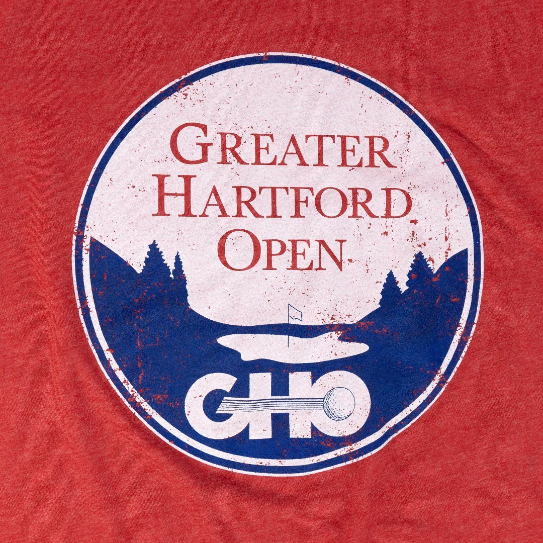 Greater Hartford Open Connecticut T-Shirt Graphic Red