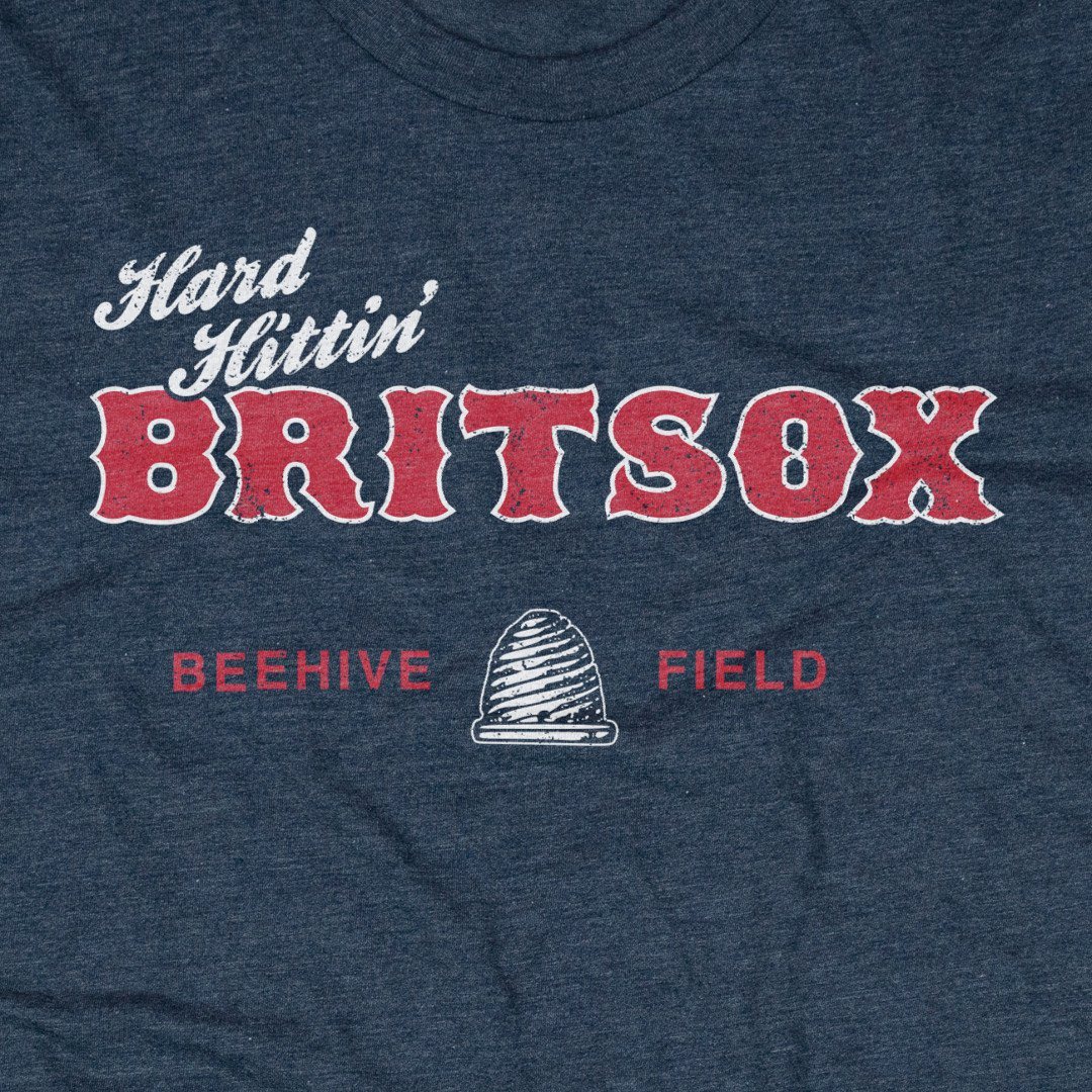 Hard Hittin BritSox Connecticut T-Shirt Graphic Dark Blue