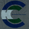 Hartford Civic Center T-Shirt Graphic Grey With Blue