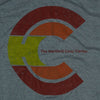 Hartford Civic Center T-Shirt Graphic Grey With Red