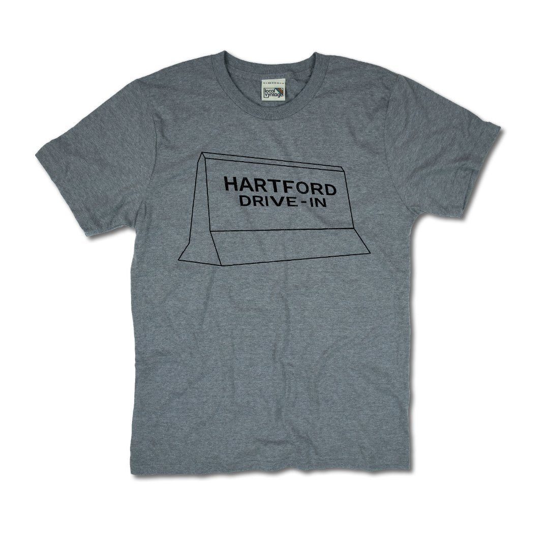 Hartford Drive-In T-Shirt Front Gray