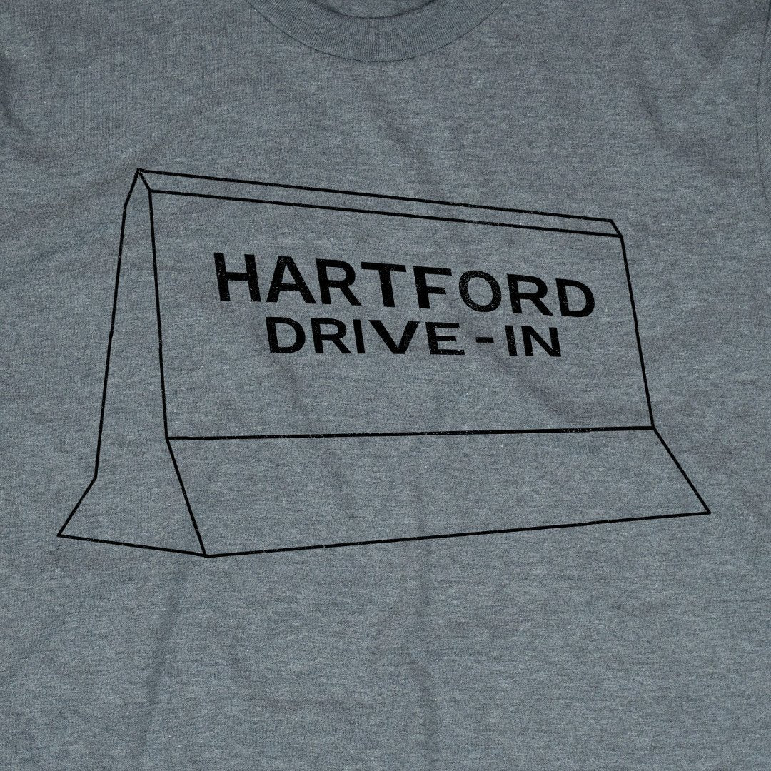 Hartford Drive-In T-Shirt Graphic Gray