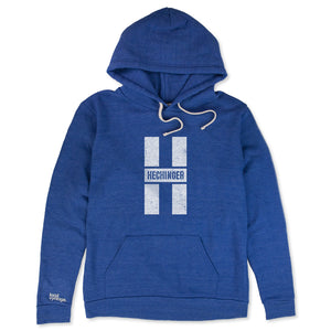 Hechinger Hoodie Front Cobalt Blue