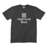 Highland Mall Austin T-Shirt Front Dark Gray
